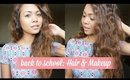 Easy Back to School Hair & Makeup! | Charmaine Dulak