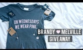 BRANDY MELVILLE GIVEAWAY!