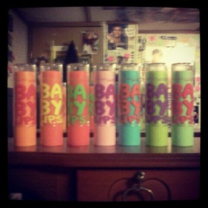 my collection of baby lips