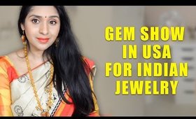 Gem Show In USA For Indian Jewelry | How To Shop, Tips & Jewelry Ideas With Beads | Deepikamakeup