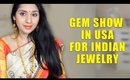 Gem Show In USA For Indian Jewelry | How To Shop, Tips & Jewelry Ideas With Beads | Deepikamakeup