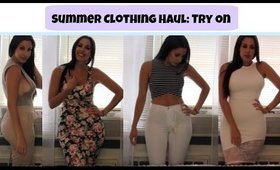 Summer Clothing Haul 2015 | Try On