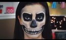 Halloween Series: Skull Face Makeup Tutorial