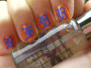 Detroit Tigers nails <3 Photo taken in indirect sunlight.