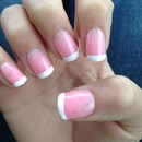 pink and French tips