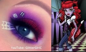 Monster High's Operetta Makeup Tutorial