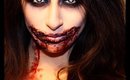 5 Minute Zombie Makeup-Halloween 2014