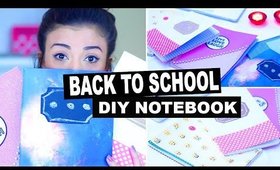 Back to School DIY Notebook Covers