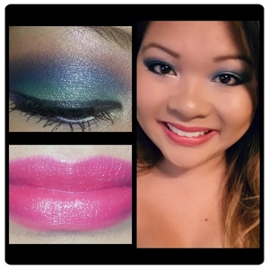 Coastal scents palette and sephora's lipstick