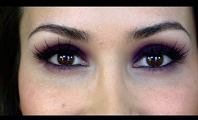 Holiday Plum Smoky Eye