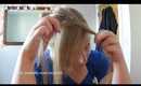 My Birthday Hair Tutorial: How To FishTail Braid Your Bangs
