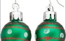 DIY Christmas Ornament Earrings