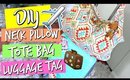 DIY Travel Neck Pillow, Tote, & Luggage Tag | Belinda Selene