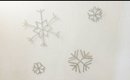 DIY Snowflake Wall Art Home Décor