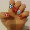 stripes and dots