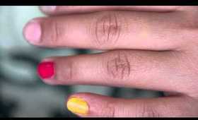 NYX nail polishes