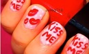 Valentine's Day: Kiss Me Nails