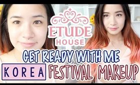 Get Ready With Me in KOREA: Etude House Festival Makeup | f(x), I.O.I, LOCO, Simon Dominic