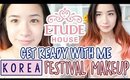 Get Ready With Me in KOREA: Etude House Festival Makeup | f(x), I.O.I, LOCO, Simon Dominic