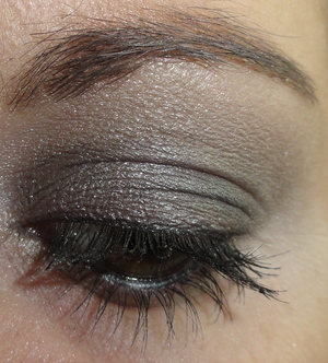 Smoky Silver Makeup of the Day