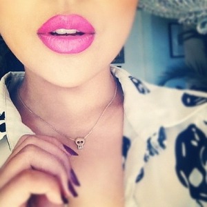 Love these pink lips!!