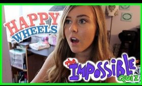 Happy Wheels & The Impossible Quiz 2 | InTheMix | Caitlyn