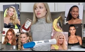 I try WEIRD celebrity PREGNANCY cravings...