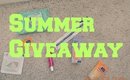 Summer Giveaway ☼ CLOSED