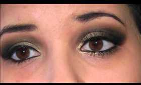 theBalm Nude Tude Golden Smokey Tutorial