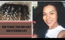 How To Make Your Own Curly Hair Clips