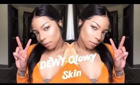 How To Get GLOWING Dewy Skin Using Matte Foundation