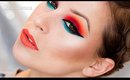Colorful Summer  Dramatic Makeup Tutorial || Zmalowana