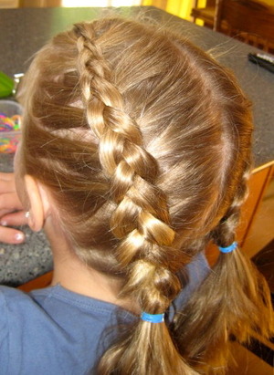Inside-Out French Braid