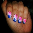 "Light as a Feather" Nails