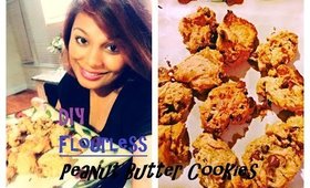 Flourless Peanut Butter Chocolate Chip Cookies