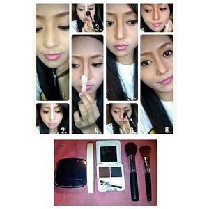 Sharp nose? So this is for you. This tutorial gives you a very nice look to achieve sharp and pointed nose. All you need is surgical tape, angeled brush and contouring powder. 
