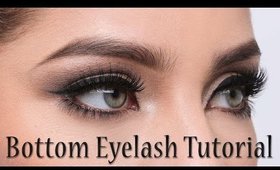 Perfect Natural Bottom Eyelashes Tutorial