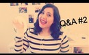 Q&A #2 {WEIGHT, RELIGION, MY MEALS}