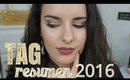 TAG RESUMEN 2016 || Jen Maquillaje