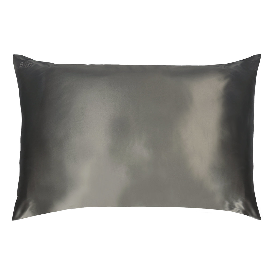 Slip Queen/Standard Silk Pillowcase Charcoal alternative view 1 - product swatch.
