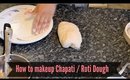 How to make EASY QUICK chapati / roti dough || Cooking With Raji