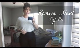 ROMWE Honest AF REVIEW  ♡ TRY ON Haul / STILLGLAMORUS