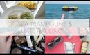 Sea Trampoline & UK Hauling | #JessicaVlogsJuly