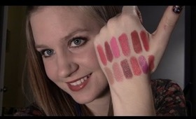 MAC Lipstick Swatches