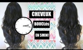 Se Boucler Les Cheveux En 5 minutes! C'est Possible! La Technique La plus Rapide!