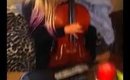 4th grader playing cello