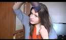 Every day hair routine (after washing).