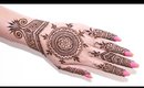 Best Bridal Henna Design 2015 : Step By Step Description Of The Design