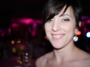 A little blurry at my sister's wedding