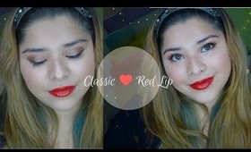 Classic Red Lip | Valentine's Day | Maifm